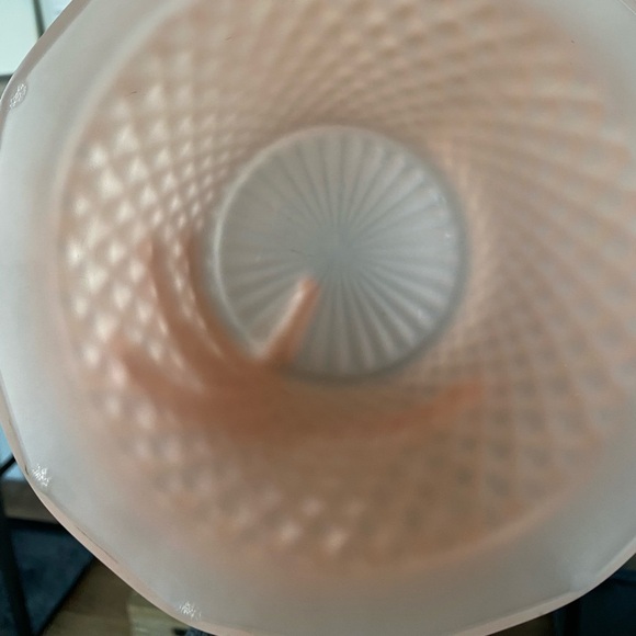 Beautiful vintage frosted glass planter/ice bucket - Picture 5 of 7